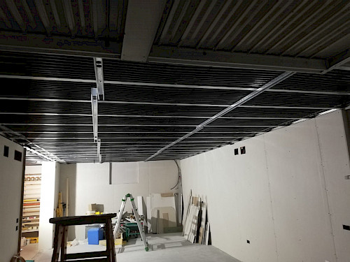 Impianto a soffitto - Ufficio a Paese