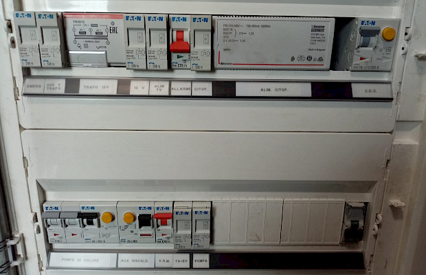 Impianto elettrico - Abitazione a Treviso