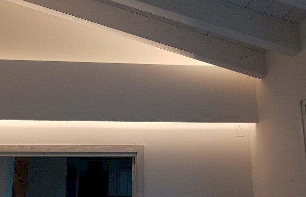 Luci esterne - Abitazione a Treviso