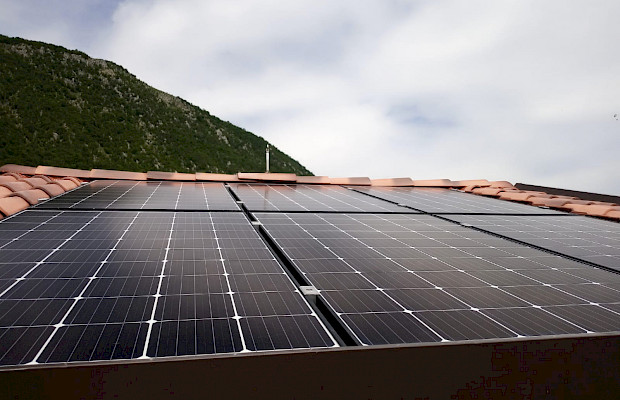 Impianto fotovoltaico - Abitazione a Ramandolo