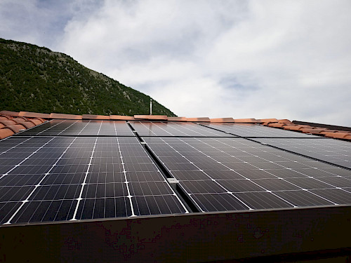 Impianto fotovoltaico - Abitazione a Ramandolo