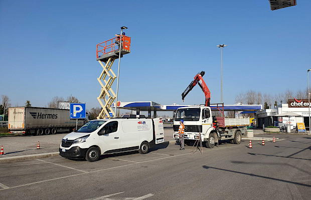 Manutenzione - Area di servizio a Cessalto